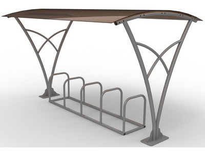 Велопарковка Фонарь с навесом